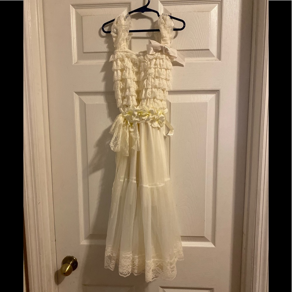 Boutique Vintage Lace Slip dress